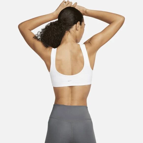 Nike Alate U line sports bra ivory size large - Picture 7 of 8